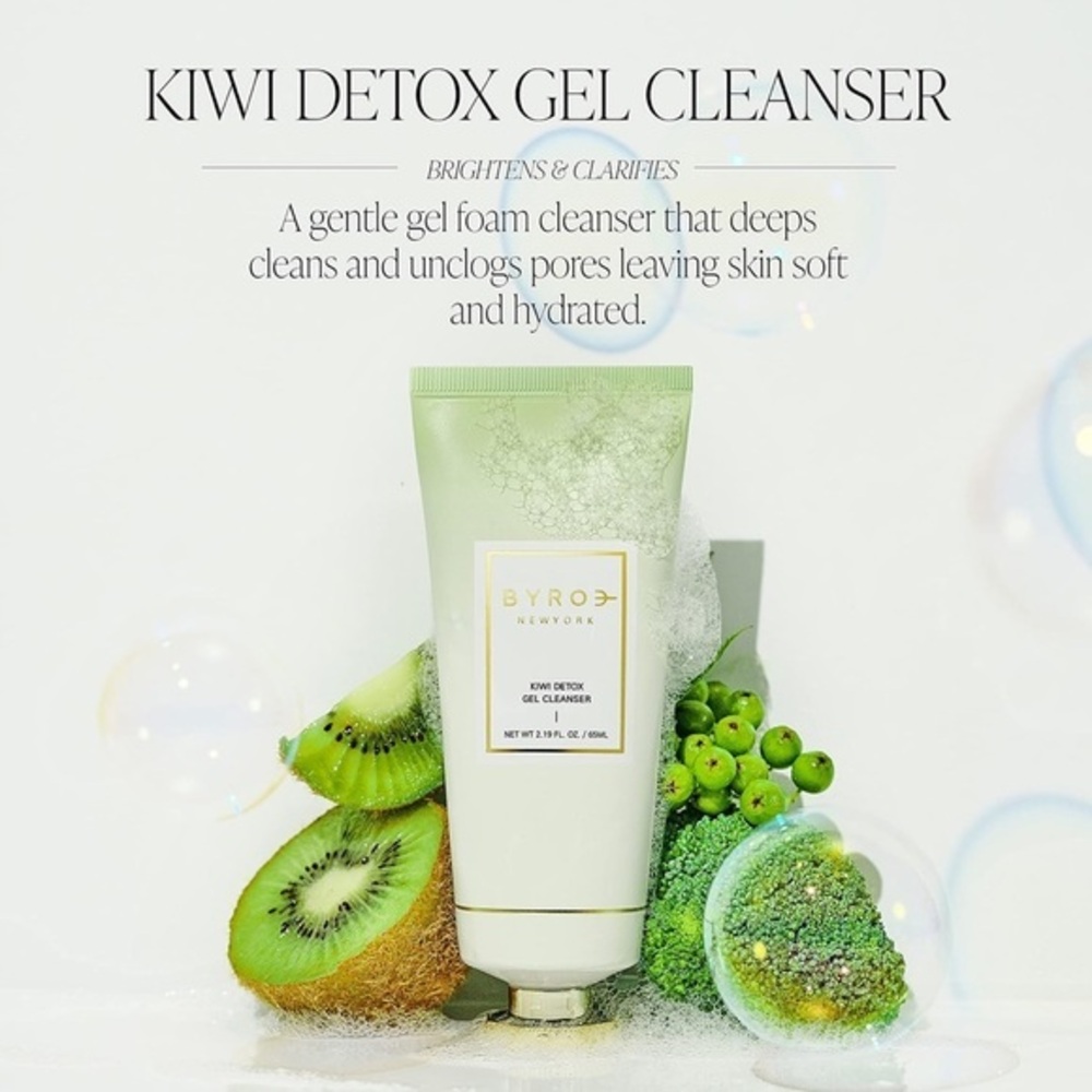 BYROE NEW YORK

Kiwi Detox Gel Cleanser